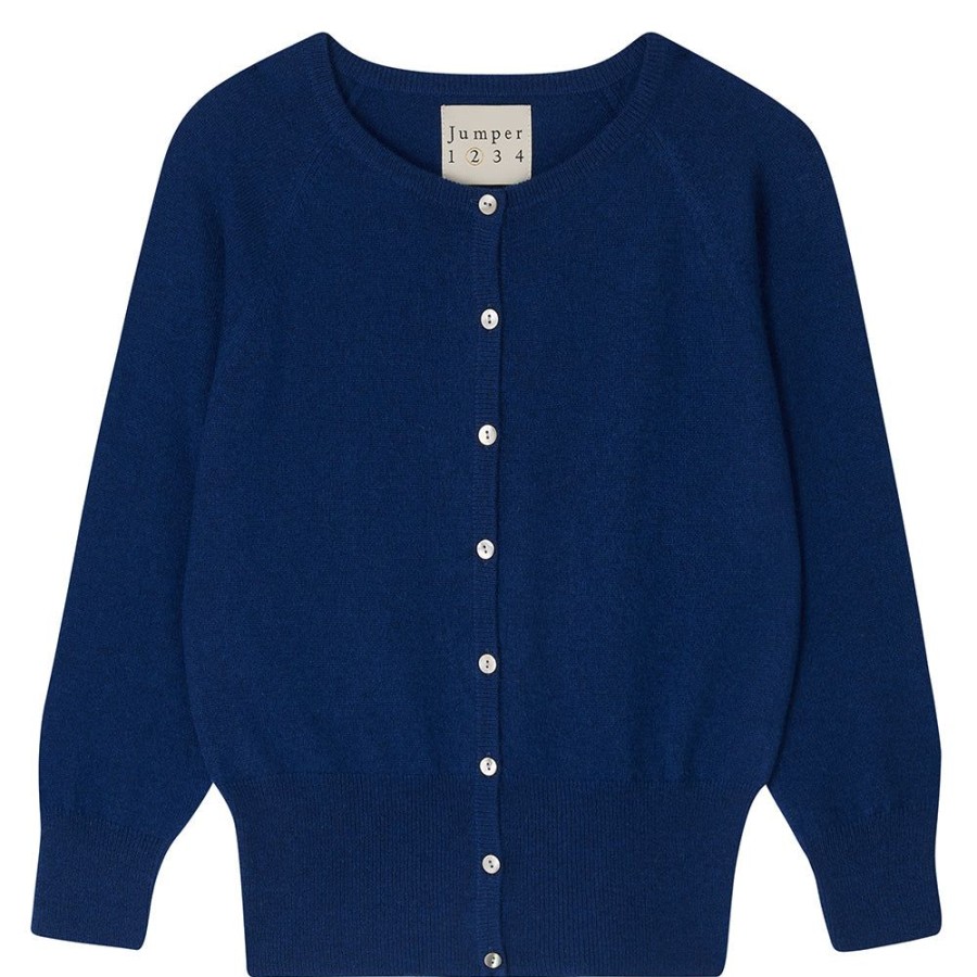 Women Jumper 1234 | Cashmere Cardigan In Denim