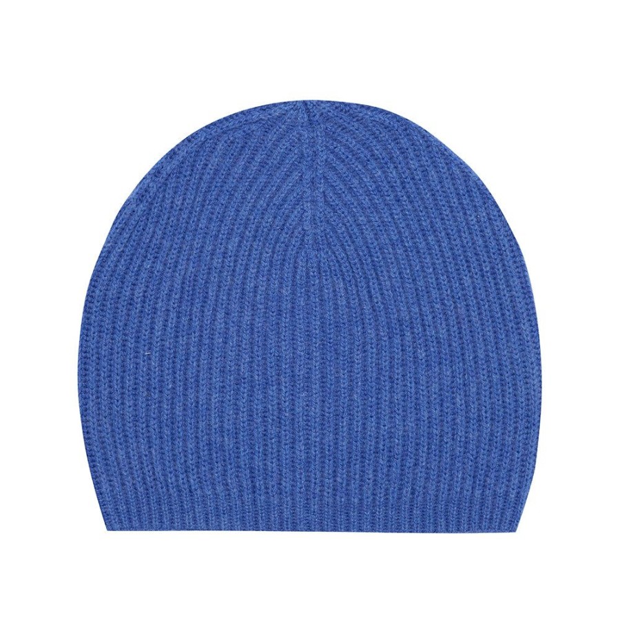 Women Jumper 1234 | Cashmere Beanie In Perwinkle